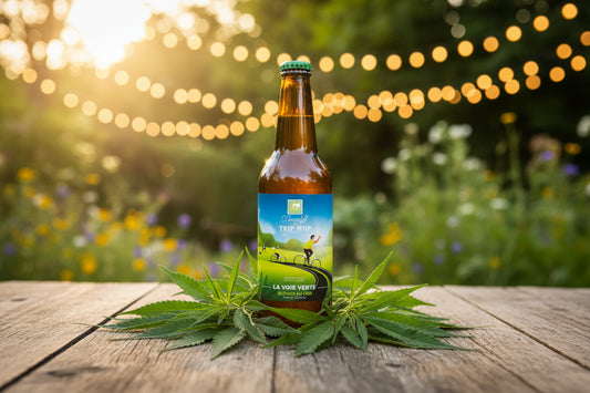 Bière Blonde au CBD